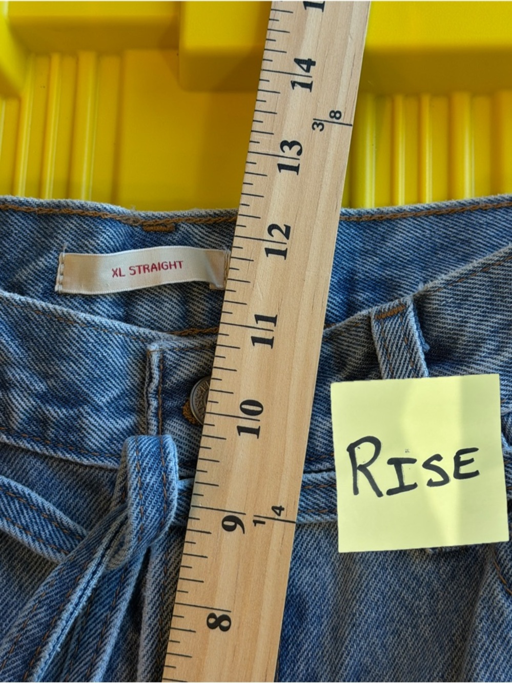 Levi's Women's XL Straight Wide Leg Jeans Size 29 - Picture 12 of 13